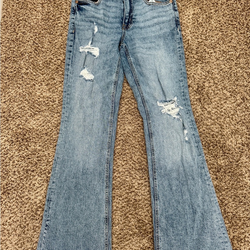Aeropostale Flare Blue Denim Jeans